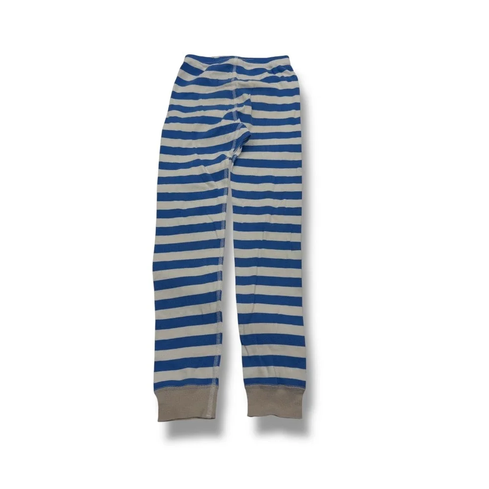 Hanna Andersson Star Wars Organic Cotton Pajama Pants‎ Kids 8 Blue White Stripe